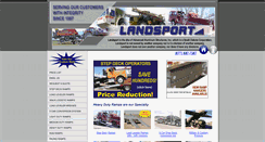 Desktop Screenshot of landsport.com